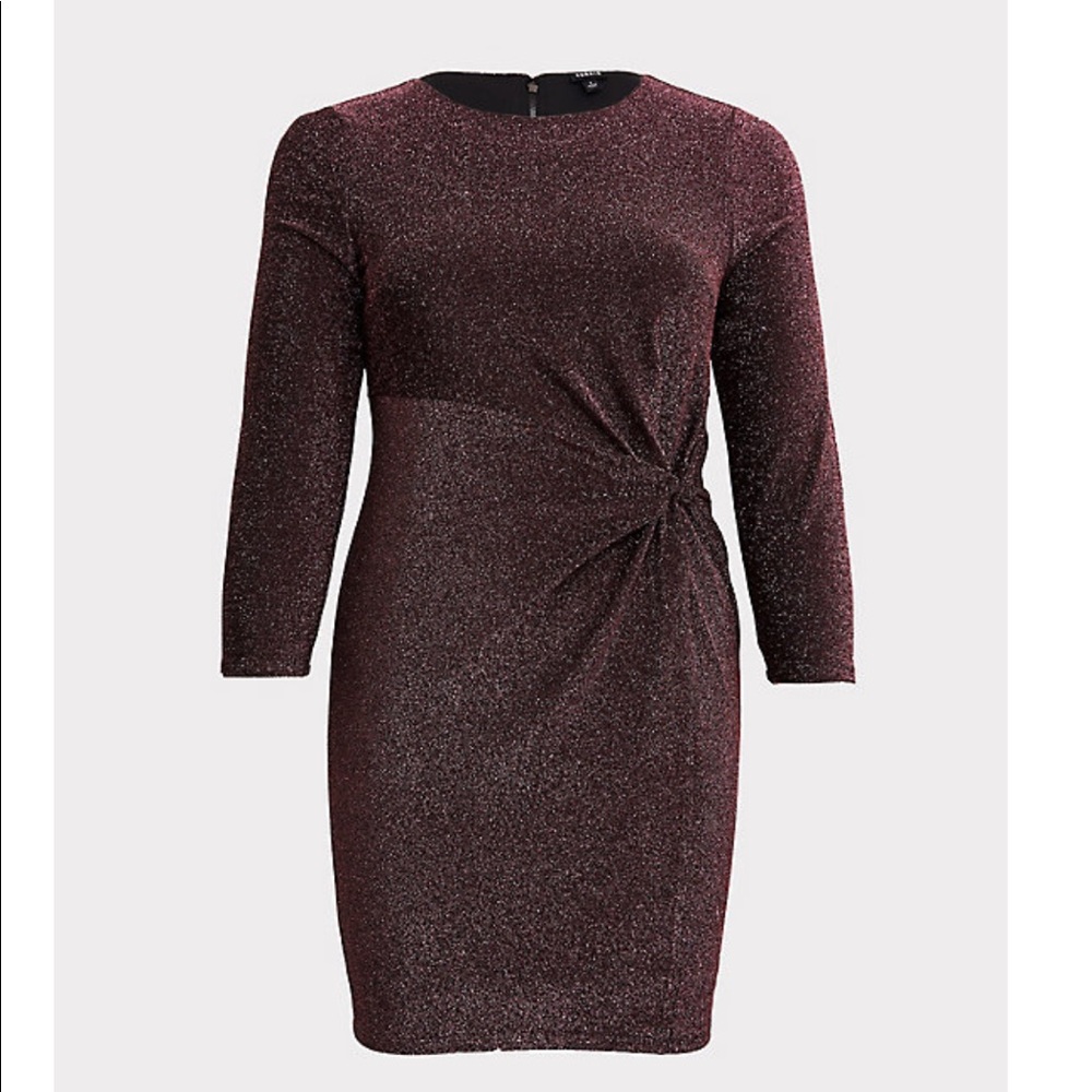 Purple Glitter Special Occasion Dress 💜